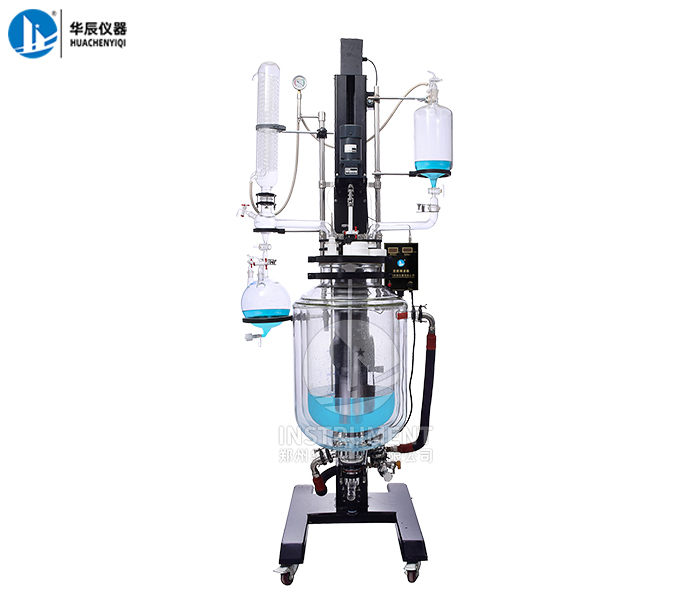  SJS312-20L（20L）新型升降旋轉(zhuǎn)三層玻璃反應(yīng)釜